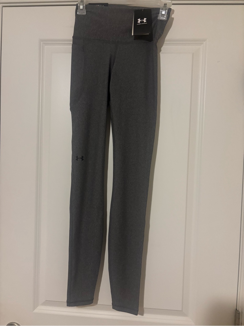 Under Armour Women's Dark Gray High-Rise Performance Leggings